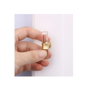 Venta caliente manija de puerta de acrílico Manijas de muebles modernos Manijas de puerta de acrílico tamaño personalizado y producto de venta - Product Image 5