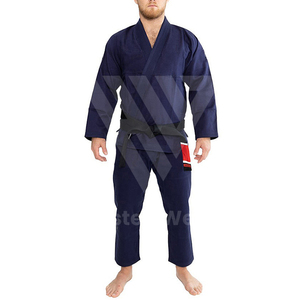 Nouveau design de kimono de karaté en coton mélangé, doux et flexible pour les coups de pied, les tours et les formes, broderie personnalisée - Product Image 4