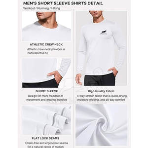 Regular Fit Warm <b>Tops</b> Moisture Wicking Fabric <b>Men</b> <b>Thermal</b> Shirts Perfect For Sports Outdoor Work And Daily - Product Image 4