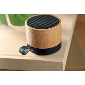 Promotional Bamboo Wireless <b>Speaker</b> <b>USB</b> Gadget - Product Image 3