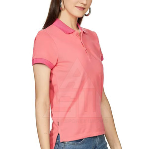 Camiseta Casual para Mujer, Tejida, Lisa, de Manga Corta, Suave, de Poliéster/Algodón, Transpirable, Ligera y Cómoda - Product Image 4