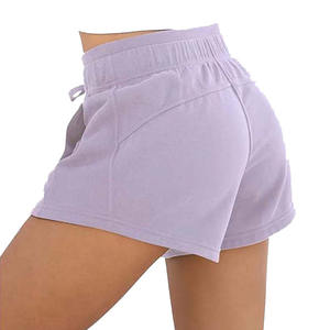 Pantalones cortos deportivos para mujer personalizados, material de algodón uso informal para correr y transpirable, incluye pantalones cortos holgados - Product Image 4