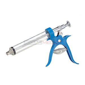 Jeringa Veterinaria para Animales de Tamaño Personalizado al por Mayor, la Más Vendida, Duradera, Reutilizable, de Acero Inoxidable Alemán SIGAL MEDCO SM-VT-0355 - Product Image 3