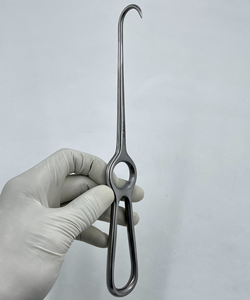 Crochet VOLKMAN, rétracteur d'os pointu à broche unique 220mm / 22cm Instruments chirurgicaux Instruments orthopédiques Instruments de chirurgie osseuse - Product Image 2