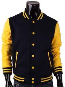 Veste d'université extérieure de bonne qualité directement coupe-vent d'usine pour hommes fabricant veste d'université de sport Vinor - Product Image 5