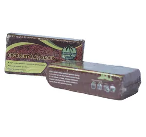 Reputed Supplier of 100% Natural & Organic Cocopeat Briquettes with High-Water Holding Capacity at Discounted Price
