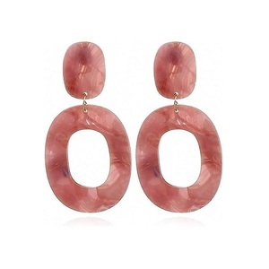 Pendientes de resina Pendientes unisex para mujer Pendientes de resina Todos los colores Nuevo diseño - Product Image 4