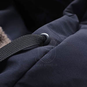 เสื้อแจ็คเก็ตพัฟเฟอร์กันลมระบายอากาศสำหรับผู้ชาย พิมพ์โลโก้ตามสั่ง ผ้าโพลีเอสเตอร์/ไนลอน มีไซส์พลัส - Product Image 5