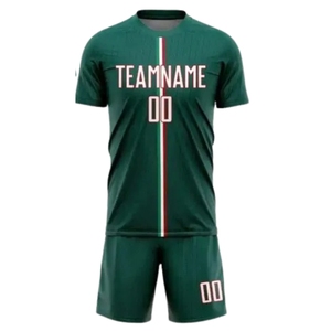 Camisetas de Fútbol Personalizadas con Nombre y Número, Sublimadas, 100% Poliéster, Secado Rápido, Transpirables, Unisex, Conjuntos de Fútbol para Equipos Adultos - Product Image 3