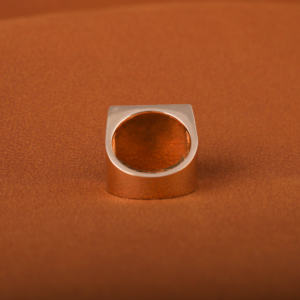 Anillo de diamantes de moissanita de oro sólido de 18kt personalizable, nueva moda, estilo Hip Hop, anillos de moda de Hip Hop de corte princesa para hombres - Product Image 4