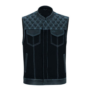 Nouveau gilet en cuir pour hommes de conception Offre Spéciale gilet en cuir véritable de bonne qualité pour la vente en ligne - Product Image 3