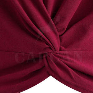 Women's Customized Half-Sleeve Crop T-Shirts Latest Design Printed Pattern Eco-Friendly Button Wholesale Supply Custom Peking - Product Image 5