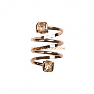 Napkin Rings Best Selling Set of 2 <b>Round</b> Shape <b>Table</b> Ware Gold Plated Metal Brass Handmade New Style Napkin Rings for <b>Table</b> Ware - Product Image 5