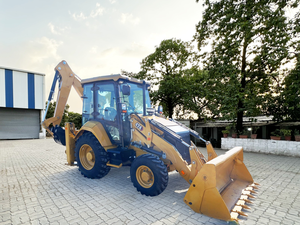 Retroexcavadora CAT 424 4WD de 75HP, excavadora de construcción, equipo pesado en venta - Product Image 4