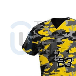 Uniformes de béisbol de equipos impresos para hombres y mujeres al mejor precio Nuevo producto superior en stock en ropa de béisbol y softbol a la venta - Product Image 5