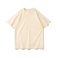 T-shirt en coton 100% pour homme, imprimé avec logo personnalisé, de haute qualité, tendance 2023, coupe ample, 220 grammes, tricoté, écologique