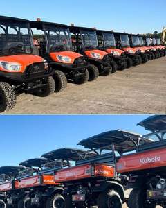 Tractor de rueda lateral potente de vehículo utilitario agrícola 4WD de servicio pesado Kubota 2017 usado - Product Image 3
