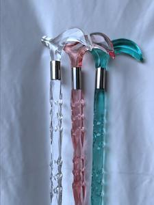 Bastón de Acrílico Transparente de Diseño Único con Mango Ergonómico para Hombre, Bastón Decorativo de Moda, India - Product Image 5