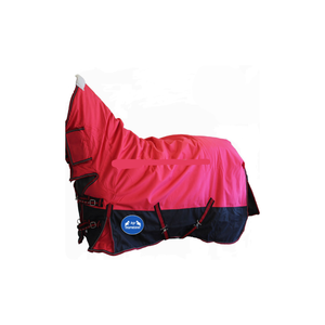 Tapis d'équitation léger pour randonnée hippique, accessoire à col complet, imperméable et respirant, couverture en tissu 100G - Product Image 5