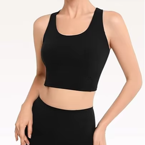 Soutiens-gorge de sport à fort impact pour femmes, grande taille, sans rembourrage, sans armatures, soutien-gorge de sport, contrôle du rebond - Product Image 1