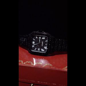 Montre Moissanite de luxe abordable | VVS Iced Out Skeleton | Vente en gros Diamond Tester Pass - Product Image 2