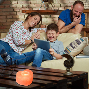 Portavelas de piedra de sal rosa del Himalaya hecho a mano personalizado al por mayor vendedor superior artesanías naturales - Product Image 6