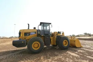 Chargeuse sur pneus diesel neuve de 7 tonnes, modèle SEM676F, très demandée en Chine, capacité de godet de 4,0 m, pompe hydraulique PLC, moment de charge élevé - Product Image 2