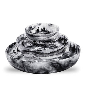 Décoration de bol en résine moderne et élégante pour votre maison Tradebyd création pour cadeaux repas et installation esthétique - Product Image 3