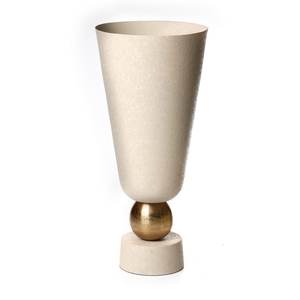 Vases et pots à fleurs en aluminium noir martelé faits à la main de forme ronde Style côtier pour la décoration de la maison et de la table de mariage - Product Image 5