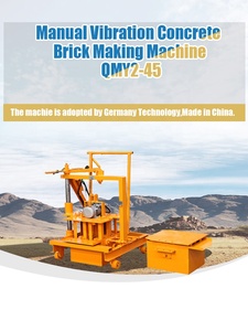 Macchina Manuale Mobile per la Produzione di Mattoni Forati in Cemento e Calcestruzzo - Product Image 4