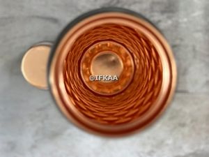 1000ml Ayurvedic Copper Water <b>Bottle</b> <b>with</b> Etching Design Leak-Proof Joint-Free <b>Glass</b> and Stainless Material Customizable Logo - Product Image 2