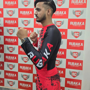 Shorts MMA pour hommes en polyester 100% imprimés par sublimation, fabriqués sur mesure, écologiques, respirants, avec couleurs, tailles et logo personnalisés - Product Image 2