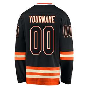 Hot Selling Custom Printing Ice Hockey Jersey Personalized Teamwear Uniform OEM Sublimated <b>Athletic</b> Private Label Manufacturer - Product Image 2