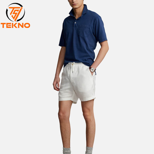 Pantalones cortos personalizados con bolsillos para hombre, pantalones de playa con estampado de patrón sólido para surf, Fitness, deportes al aire libre, uso doméstico para hombres OEM - Product Image 1