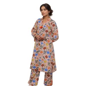 Vêtements ethniques de qualité supérieure avec chemise, pantalon, tenue décontractée, style pakistanais et asiatique, robes pour femmes - Product Image 1