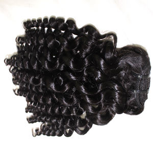 Qualité meilleurs faisceaux de cheveux bouclés birmans 100% cheveux humains, tissage de cheveux bruts humains vente chaude 2023, paquets de cheveux humains bon marché - Product Image 5