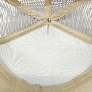 Casquette de camionneur classique en maille, fermeture réglable à pression, visière incurvée, légère, respirante, couvre-chef décontracté - Product Image 4
