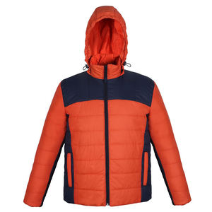 Chaquetas acolchadas para hombre, Polo de marca, MOQ bajo, diseño personalizado, ropa de calle, ropa de abrigo acolchada de invierno con capucha extraíble, chaqueta acolchada para hombre - Product Image 3