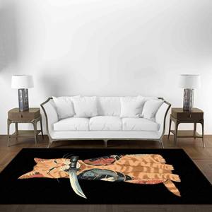 Tapis imprimé unique - Moderne, antidérapant, 3D, design anime, design tapis de voiture, tapis doux non tissé - Product Image 4