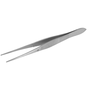 Pinzas Oftálmicas de Acero Inoxidable Stevens Iris Eye Forceps, Instrumentos Quirúrgicos Oftálmicos, Pinzas para Tejidos con Dientes 1x2, 10.5 cm, Herramientas Reutilizables - Product Image 5