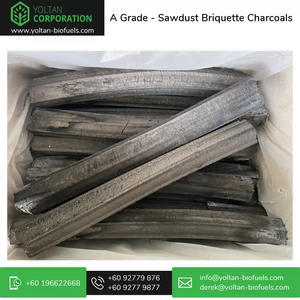 Charbon de bois en briquettes de qualité supérieure, 100% naturel, sans produits chimiques, sans fumée, mélange de bois tropicaux, sciure de bois pour barbecue - Product Image 2