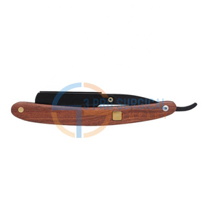 Maquinilla de afeitar recta de calidad 3Pro diseñada para uso profesional, construcción de acero inoxidable, diseño ligero y facilidad de control - Product Image 3