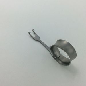 Retractor manual de titanio de 2 puntas para reconstrucción de párpados, juego de instrumentos para cirugía de doble párpado - Product Image 2