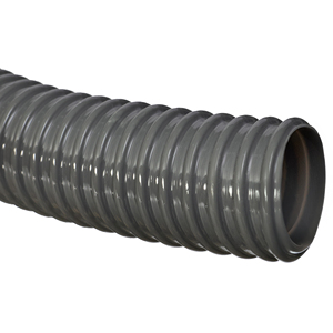 Manguera corrugada en espiral Flexible de 2 \ "PU moldeado de PVC reforzado a prueba de fugas con 6mm de espesor para bombear materiales de aire a granel - Product Image 1