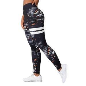 Dernière impression numérique Sublimation Fitness Yoga Leggings pour les femmes de haute qualité Gym Sport Workout Leggings - Product Image 2