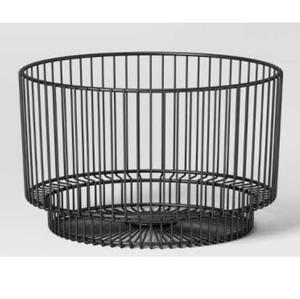 Nuevo Frutero de Metal con Acabado Negro para Servir, Decoración de Mesa para Restaurantes, Cesta para Vajilla - Product Image 1