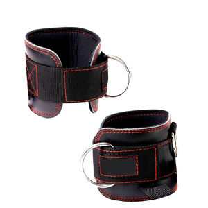 Correa de tobillo para máquina de cable, soporte de tobillo de cuero, correa de peso para tobillo para gimnasio - Product Image 1