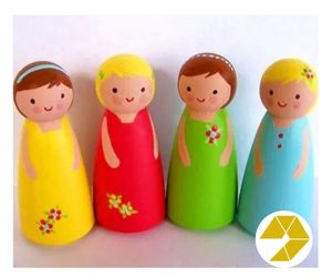 Wooden Doll Superior Wooden Doll Wholesale Bulk Natural Authentic Handmade DIY Craft <b>Kit</b> Unfinished Quality Export Affordable - Product Image 2