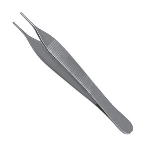 Pince à pansement manuel Adson Jeu d'instruments médicaux de précision avec conception incurvée et coudée pour accéder aux zones chirurgicales difficiles - Product Image 4