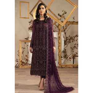 Latest Design Pakistan Chiffon Fabric Salwar Kameez <b>3</b>-<b>Piece</b> <b>Suit</b> Breathable Lightweight Quick Dry <b>Women</b> Party Wedding <b>Suits</b> 100% - Product Image 5